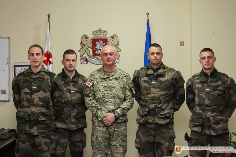The Conclusion of the Traineeship of the Saint-Cyr Military School Listeners